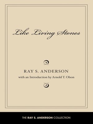 cover image of Like Living Stones